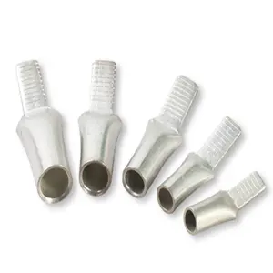 C45 Niet-Geïsoleerde Koperen Tin Plating Pin Terminal Naked Kabel Lug Voor Stroomonderbreker