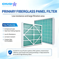 Panneau en fibre de verre avec cadre en papier, filtre personnalisé, code couleur, logo et code-barres pour emballage de marque OEM, vente en gros, fourniture de haute qualité