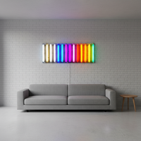 Tira de Luz LED de Neón de 5 Metros, Roja, Flexible, Impermeable IP65, Personalizable, de Silicona, DC12V, para Exteriores, Bares, Decoración de Ambiente