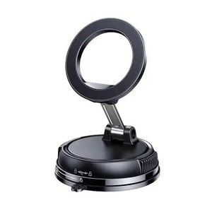 Supporto Magnetico per Telefono da <span class=keywords><strong>Auto</strong></span> con Rotazione a 360 Gradi, Impermeabile, in ABS+Metallo, con Forti Magneti e Ventosa - Product Image 1