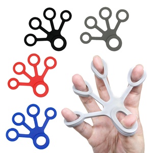 Appareil d'exercice pour les doigts – Renforceur de poignée en silicone, entraîneur de doigts élastique – pour guitare, piano, basse, rééducation, arthrite - Product Image 3