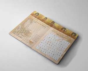 Fangda Hete Folie Stempelen Klein Formaat Boekje Kids Speelgoed Gezondheid Op Maat Gedrukte Paspoortboeken - Product Image 3