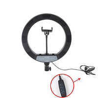 12 Zoll dimmbares Ringlicht, verstellbares LED-Kreislicht mit Handyhalterung für Foto, Selfie, Streaming und Videoaufnahmen