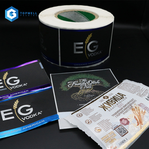 Custom logo <strong>Printing</strong> <strong>Plastic</strong> <strong>Bottle</strong> Waterproof Bopp Vinyl Packaging <strong>Label</strong> Glossy Lotion <strong>Bottle</strong> <strong>Label</strong> for Cosmetic <strong>Labels</strong> - Product Image 2