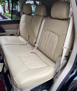 도요타 <span class=keywords><strong>LC</strong></span> 랜드크루저 LC200 LC300 전용 맞춤 제작 3열 7인승 최고급 나파 가죽 시트 커버 - Product Image 2