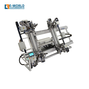 Machine de soudage automatique verticale à quatre coins pour la production de cadres de fenêtres et de portes en PVC - Product Image 1
