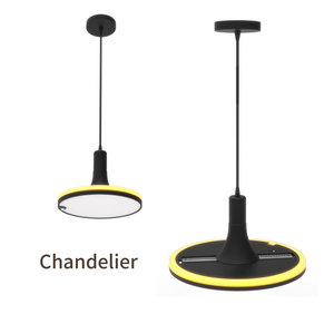 Banqcn Iluminación Interior Decoración del Hogar Creativo Moderno Oficina 7in Redondo 12W <span class=keywords><strong>PIR</strong></span> <span class=keywords><strong>Sensor</strong></span> Led Panel de Techo Luces para Sala de Estar - Product Image 3