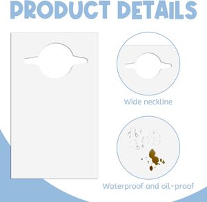 Baberos Desechables Resistentes al Agua, Ecológicos, con Logotipo Personalizado, Blancos y Duraderos para Restaurantes, Uso en Mariscos y Cangrejo para Adultos, Venta al Por Mayor - Product Image 3