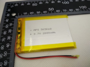 Lithium Ion <strong>Battery</strong> Cell Rechargeable <strong>Li</strong>-<strong>polymer</strong> <strong>Battery</strong>,3.7v 2000mAh <strong>Li</strong> Ion Pouch 505068 Lipo Lithium Nmc Pouch Cell <strong>Battery</strong> - Product Image 4