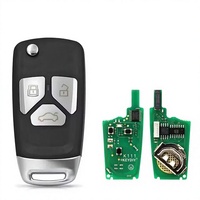 Clé télécommande universelle pliable KEYDIY KD B02 B27-3 NB27-3 pour Audi type A4 A4L A5 A6 A7 A8 Q5 Fabriquée en Chine