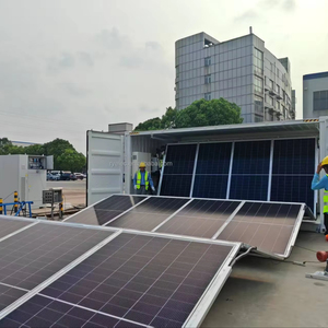 Système de production d'énergie solaire photovoltaïque conteneurisé, pliable, mobile, personnalisable et extensible de 70 kW à 80 kW - Product Image 5