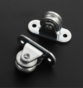 Polea Pequeña Silenciosa para Puertas Corredizas Pequeñas de Hierro Niquelado - Product Image 6