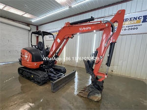 Miniexcavadora usada Kubota de 4,1 toneladas, excavadora Kubota de toneladas en buenas condiciones, excavadora Kubota de KX040-4 - Product Image 6