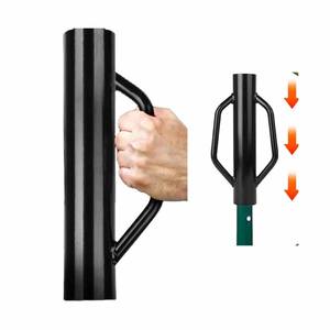 수동 T-필러 U자형 홈 금속 필러 드라이버, 손잡이가 있는 T-필러 중형 가드레일 필러 파일 드라이버 - Product Image 4