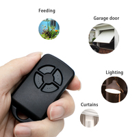Control Remoto de Repuesto 4330E 4332E 4333E 4335E, 433MHz, Código Variable, 4 Botones, Llavero para Abridor de Puerta, Interruptores de Comando