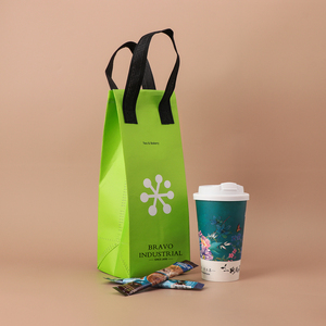 Bolsa <span class=keywords><strong>de</strong></span> Plástico Laminado Desechable <span class=keywords><strong>para</strong></span> Entrega <span class=keywords><strong>de</strong></span> Café, Bolsa Térmica Aislada con Papel <span class=keywords><strong>de</strong></span> Aluminio <span class=keywords><strong>para</strong></span> Café <span class=keywords><strong>para</strong></span> Llevar - Product Image 3