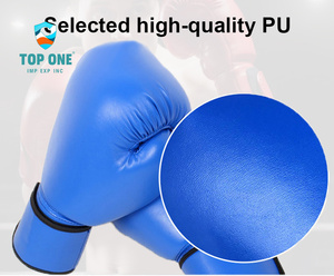Top One Top Proveedor Barato Bordado Adulto Anti Sudor Impermeable Karate Gimnasio Mma Fight Sparring Guantes DE BOXEO - Product Image 3