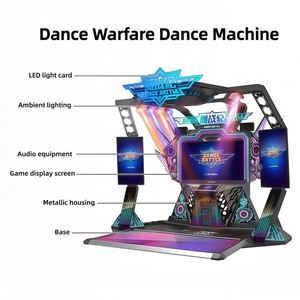 Nouvelle machine de jeu d'arcade de danse vidéo grand format pour deux joueurs - Dance Battle Chronicles - Machine de jeu de divertissement pour adultes - Product Image 5