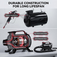 Secador de Autos Profesional Shernbao SHD-2800P de 2800W con un Solo Motor, Soplador de Aire para Lavado de Autos