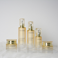 Offre Spéciale rose 30g 50g 40ml 100ml 120ml Conteneur d'emballage en verre cosmétique à large ouverture Bouteille Ventes directes d'usine
