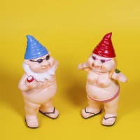 Personnalisé Sexy Gnome Bain Nain Extérieur Statue Drôle Jardin Déco pour Yard Résine Matériel