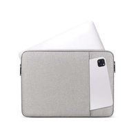 Funda Impermeable para Portátil de Gran Capacidad, Bolsa de Ordenador Oxford con Bolsillo, Funda Vertical de 11.6-15.6 Pulgadas para Macbook