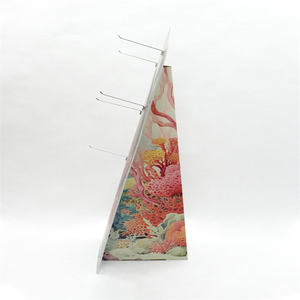 Bán Buôn Pop Up Tông Cửa Hàng Bán Lẻ Tầng Giày Hiển Thị Giá - Product Image 4