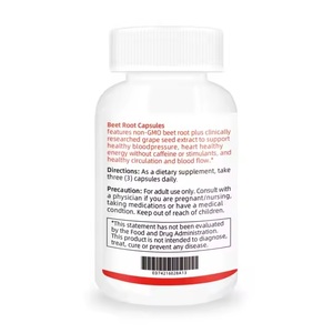 Stock entrepôt US – Capsules <span class=keywords><strong>de</strong></span> racine <span class=keywords><strong>de</strong></span> betterave en dropshipping : Soutien naturel pour une pression artérielle saine - Product Image 2