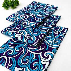 Custom Lightweight Tear Resistant 70GSM African Wax Print Twill Cotton <b>Fabric</b> Tanzania Ankara Dress Material for Boys OEM ODM - Product Image 1