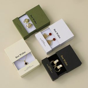 Boîte cadeau de luxe personnalisée en papier imprimé pour bijoux, avec logo, pour la vente en gros - Product Image 3