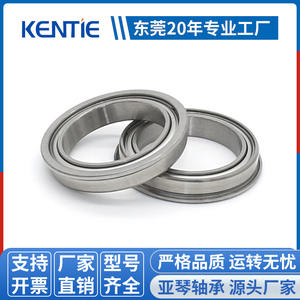 จำหน่ายตลับลูกปืนเม็ดกลมร่องลึก F6703ZZ สำหรับเครื่องมือวัด ล็อคประตู พร้อมตลับลูกปืนแบบมีหน้าแปลน ขนาด 17*24.5*4 มม. โดยตรงจากโรงงาน - Product Image 3