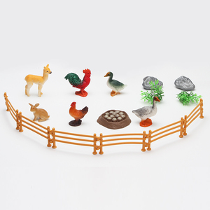 BEFLY pollame pollame gallo gallina coniglio alpaca modello <span class=keywords><strong>piccoli</strong></span> giocattoli <span class=keywords><strong>animali</strong></span> <span class=keywords><strong>domestici</strong></span> - Product Image 4