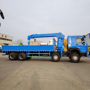รถบรรทุกติดเครน HOWO Sino Truck ขนาด 6*4 12 ตัน เครื่องยนต์ดีเซล พร้อมเครน ขับซ้าย/ขวา มีจำหน่าย - Product Image 3