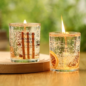Adornos Decorativos para el Hogar Personalizados, Velas de Cera de Soja Perfumadas sin Humo con Flores Secas, Velas Aromáticas de Lujo al por Mayor con Etiqueta Privada - Product Image 5