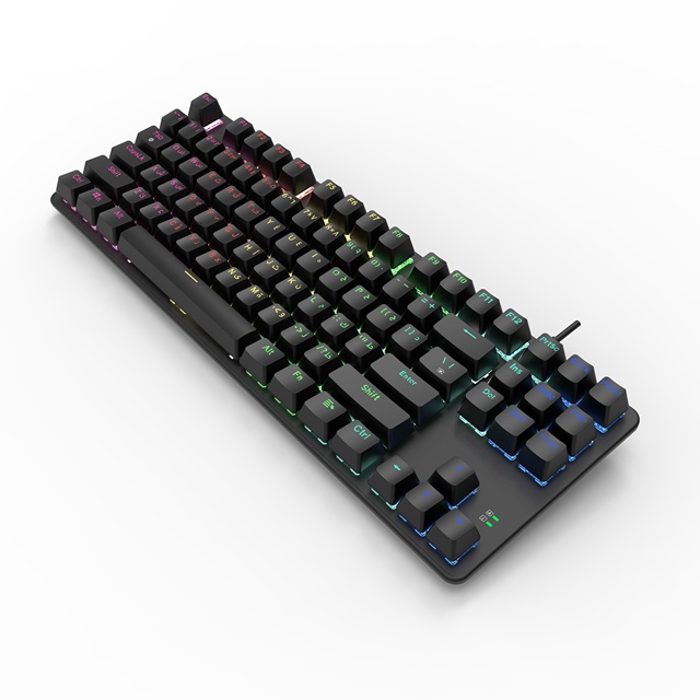 Custom TKL Mechanical Gaming Keyboard in German French Spanish Arabic Azerty Languages-French Spanish Arabic German Keyboard