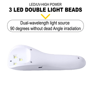 Mini <span class=keywords><strong>smalto</strong></span> per <span class=keywords><strong>unghie</strong></span> UV prodotti per fototerapia luce portatile lampada ricaricabile per <span class=keywords><strong>unghie</strong></span> - Product Image 6