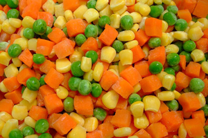 Vegetales Mixtos <span class=keywords><strong>Congelados</strong></span> Comerciales de Tres Colores - Granos de Maíz <span class=keywords><strong>y</strong></span> Guisantes Verdes, Saludables <span class=keywords><strong>y</strong></span> Nutritivos, Estilo Americano, Dulces - Product Image 2