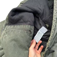 Blouson Bomber Homme Coupe Boxy Personnalisable 2026 en Toile de Canard Épaisse avec Capuche et Fermeture Éclair 100% Coton pour le Printemps – Logo Personnalisable