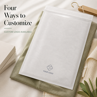 Bolsa de Embalaje para Prendas de Vestir de Papel Glassine Brillante con Logotipo Personalizado, Personalización de Material, Tamaño, Estructura e Impresión, Opciones de Tamaño Personalizado