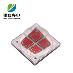 YUANKE 10W high-power 5050 SMD LED chip ceramic LED lamp bead Red light compensation 620-630nm 5050 red light