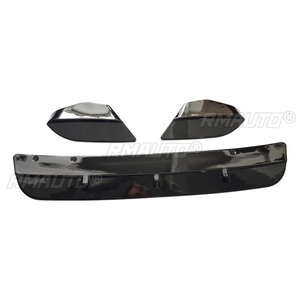 สปอยเลอร์กันชนหน้ารถยนต์ 3 ชิ้น ชุดแต่งสำหรับ BMW X3M X4M ปี 2018-2021 ฝาครอบป้องกันกันชน อุปกรณ์เสริม - Product Image 5