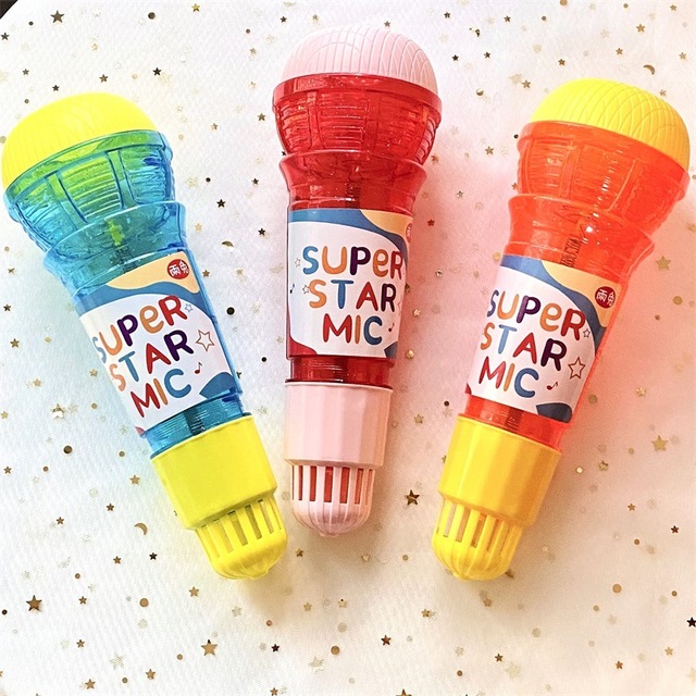 Kindergarten Gift Wholesale Children Kids Plastic Echo Microphone Early Education Toy