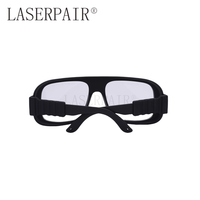 Lunettes de protection oculaire ajustables pour laser CO2 36 10600nm, certifiées CE, à transmission de 75 %, pour cadre plein format