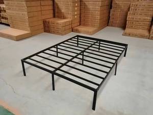 Bán buôn nền tảng kim loại khung giường nữ hoàng Nệm cơ sở kim loại giường cơ sở thép hiện đại thanh kim loại khung giường nữ hoàng Kích thước - Product Image 3