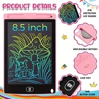 Tablette d'écriture numérique HX avec écran coloré, ardoise magique pour enfants, tablette LCD créative, bloc-notes numérique