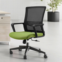 Chaise de bureau NOEL à dossier moyen, ergonomique, en maille, confortable, pivotante, pas chère, pour le personnel, avec repose-pieds, Sillas De Oficina