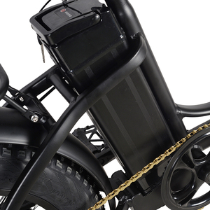 Vélo électrique pliable de montagne MINAL FTC300 20 pouces 48V 10.5Ah 350W à moteur arrière sans balais haute vitesse, pneus larges, 7 vitesses - Product Image 5