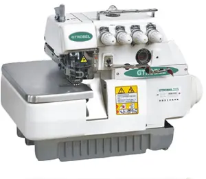Máquina de coser industrial de alta velocidad, GDB-747D usado, accionamiento directo, overlock