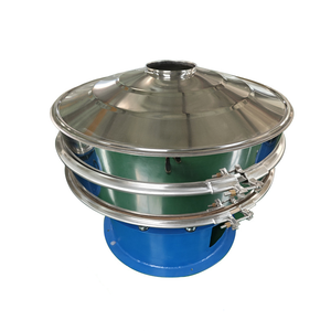 Tamis vibrant rotatif circulaire en acier inoxydable de qualité alimentaire pour céréales, séparateur vibrant circulaire, machine de criblage fin - Product Image 5