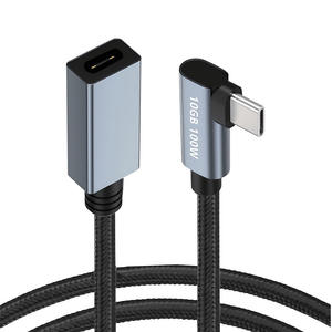 10GB 4K 60HZ cavo di USB-C3.2gen2 <span class=keywords><strong>dati</strong></span> ad alta velocità PD100W maschio a femmina tipo-C cavo di estensione - Product Image 1